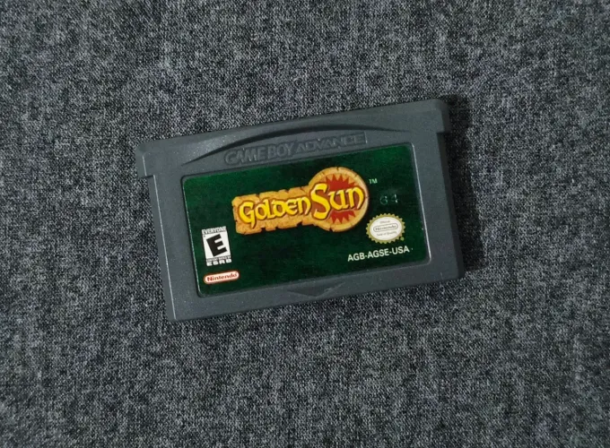 Golden Sun Original Americano Game Boy Advance GBA