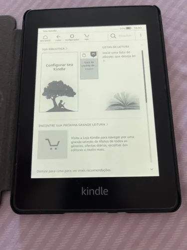 kindle novo sem uso