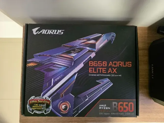 Placa mãe Gigabyte B650 Aorus Elite AX + Frame