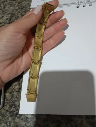 Pulseira moeda antiga
