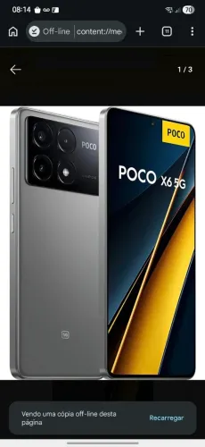 Celular lacrado, Poco x6 Pro