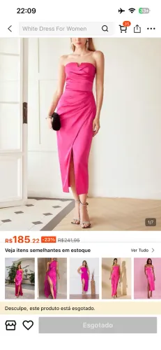 Vestido MOTF pink 
