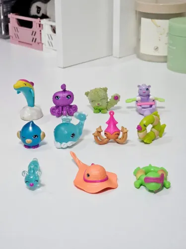 Lote 11 cutants Polly Pocket Splashtopia World