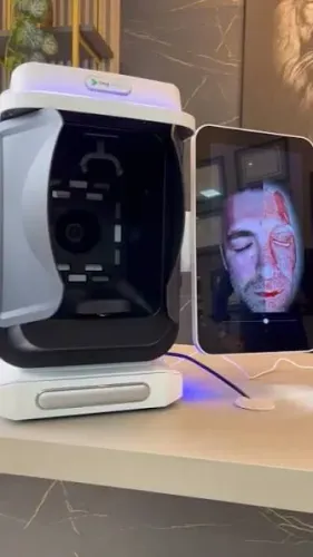 DNA Vision 12D analisador de pele com IA