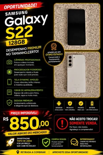 Vendo Samsung S22