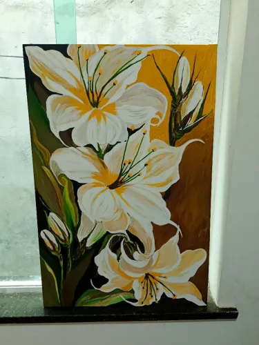Pintura flor