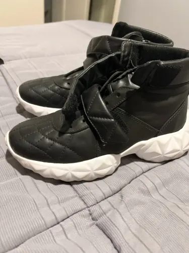 Tênis Schutz Sneaker Cano Alto Preto Original