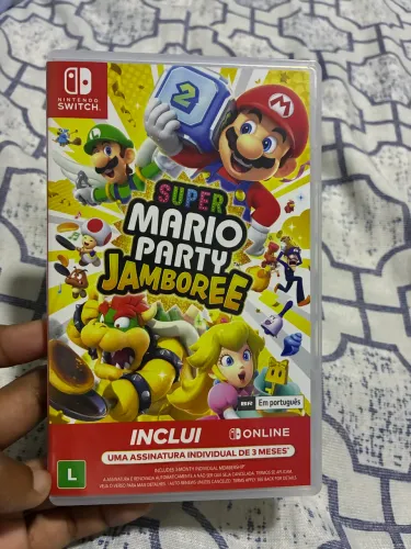 *FRETE GRÁTIS* Super Mário Party Jamboree para Nintendo Switch 1 e 2 