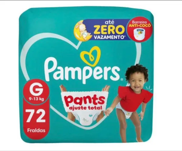 Fralda Pampers Pants Shortinho G