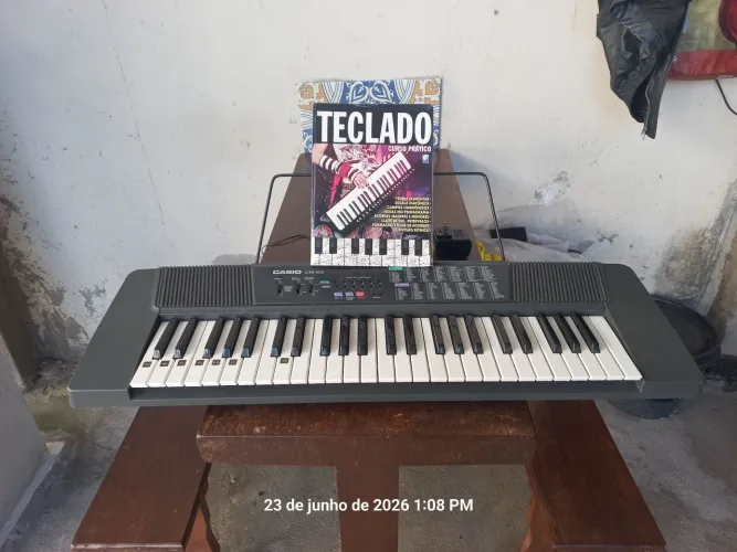 Teclado cassio iniciante !