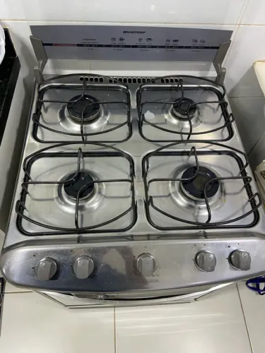 Fogão 4 bocas Brastemp
