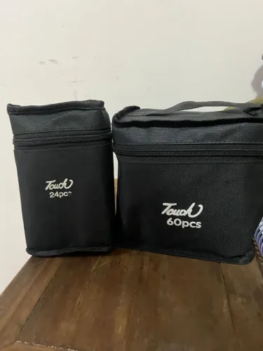 Canetas Touch estojos com 24 e com 60 cores