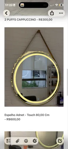 Espelho ADNET LED