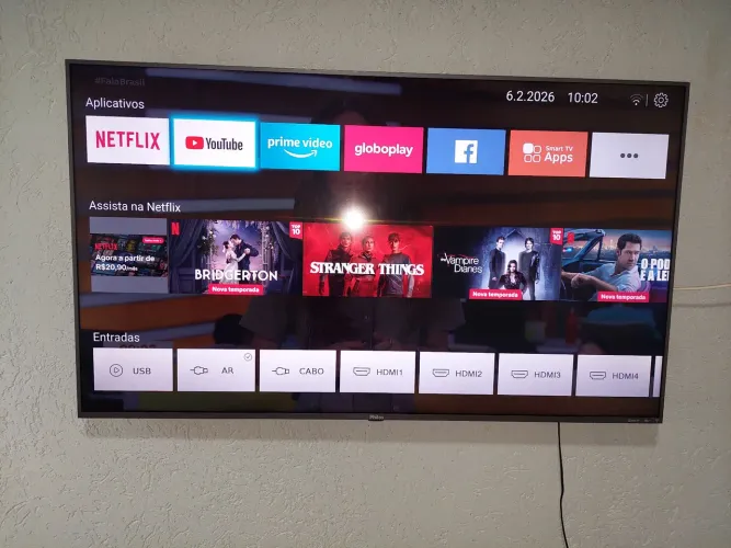 SMART TV PHILCO 58 POLEGADAS 