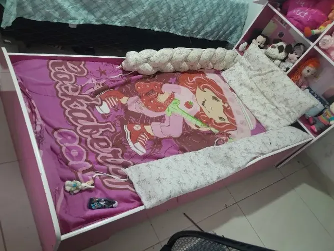 Cama infantil Rosa