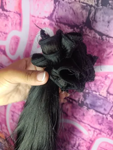 Cabelo humano 45 cm