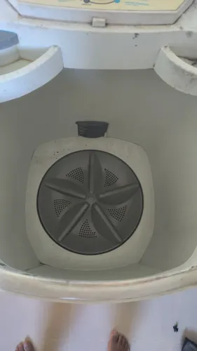 Tanquinho Sugar 10Kg Lavamax com 4 programas de lavagem.