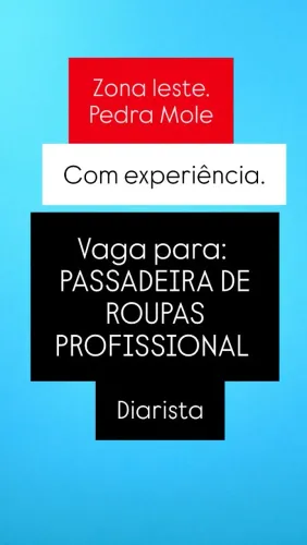 Passar roupas diarista
