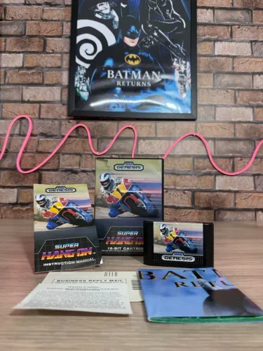 Super Hang On Mega Drive Original