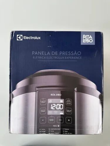 Panela de Pressão Elétrica Electrolux Experience (Rita Lobo) - LACRADA + NOTA FISCAL