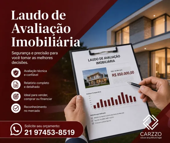 Laudo de Avaliação Imobiliária | Engenheiro/Arquiteto Especializado | RJ