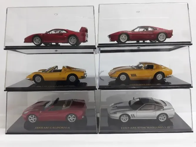 Miniaturas Ferrari Collection (6 Unidades) - Lote AVARIADO !!