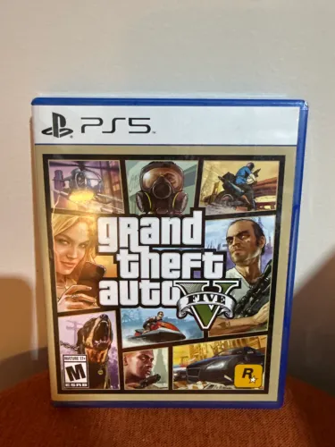 Jogo PS5 - Gta 5 V (Grand Theft Auto)