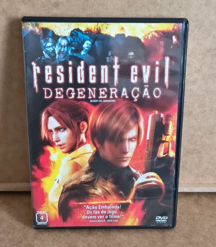 DVD Resident Evil Degeneração 