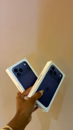 APARELHO NOVO IPHONE 17 PRO AZUL!