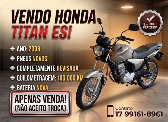 CG Titan ES 150 - 2008