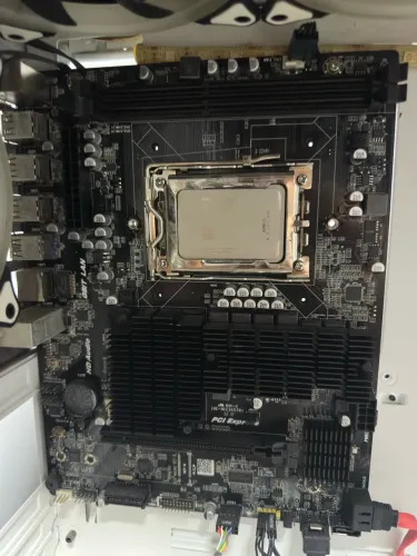 Placa mãe + processador AMD
