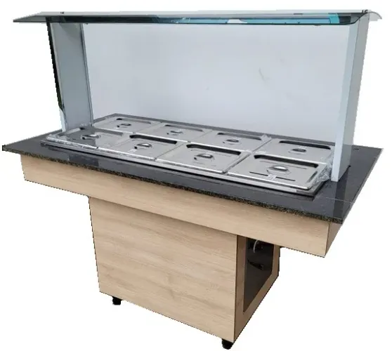 Buffet Quente 8 cubas