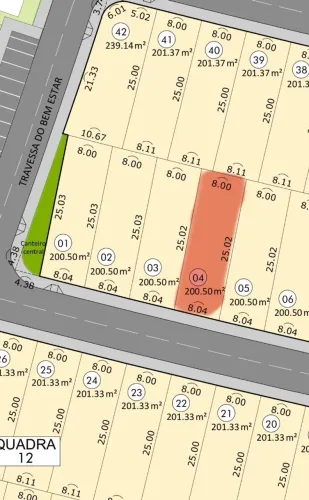 Lote no Thai Terra Brasilis, Eusébio, 200m2, abaixo do preço, perto da praça de esportes