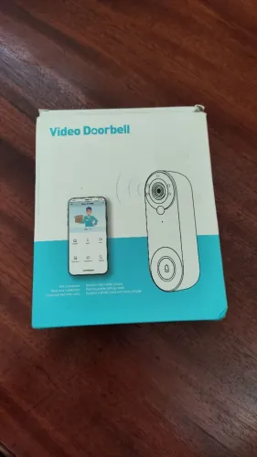 Campainha/Olho mágico Eletrônico - Vídeo Doorbell, modelo TBKW3.