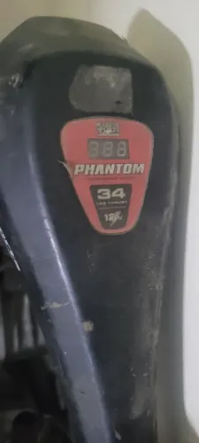 Motor elétrico marine sports phantom 34.