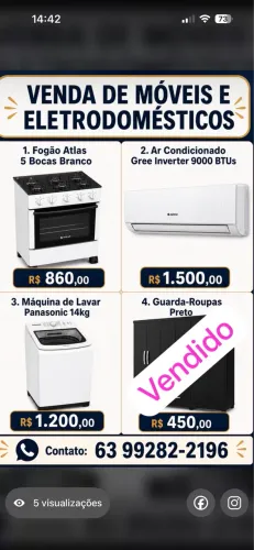 Vende eletrodomésticos