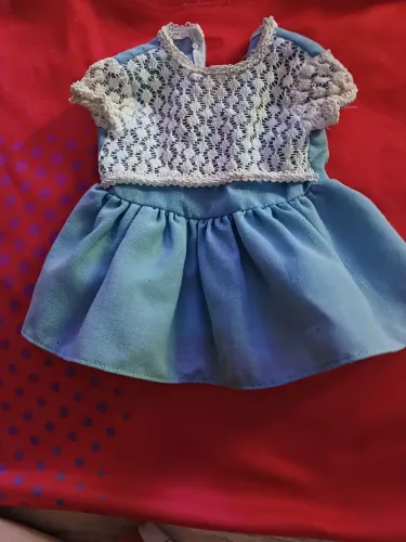 Vestido da boneca maezinha estrela original.