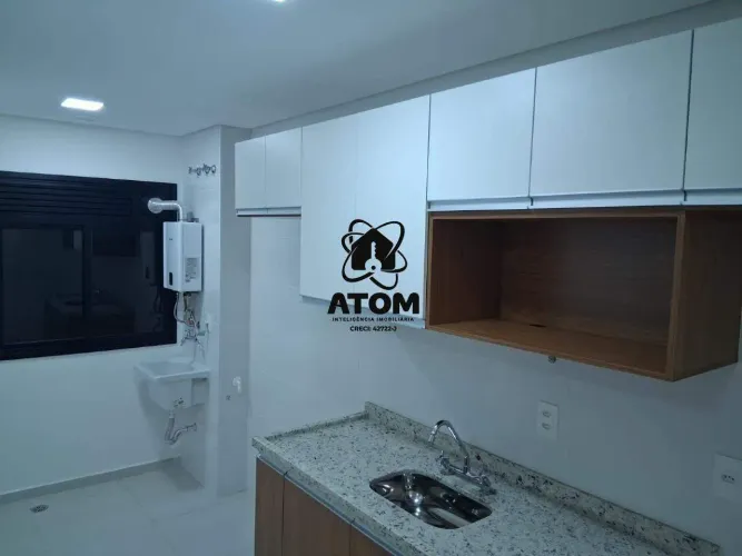 Apartamento com sacada para locação no Edifício Tulum - Taubaté