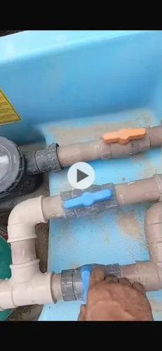 Vendo piscina em bom estado no ponto de instalar