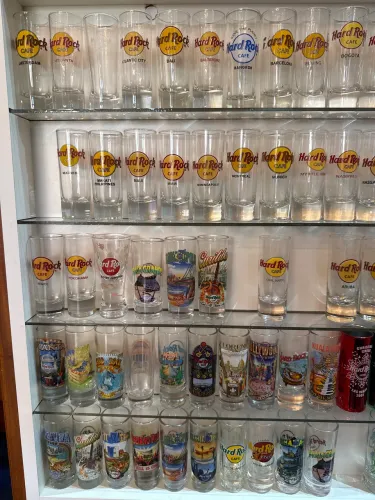 Copos Shot Hard Rock Cafe - Escolha sua cidade