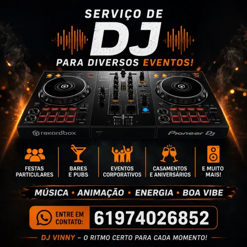 Dj para o seu evento
