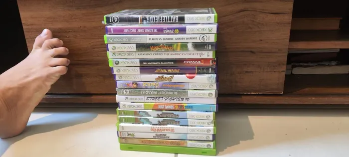 Lote de jogos originais 