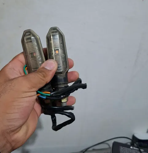 seta de  led para moto