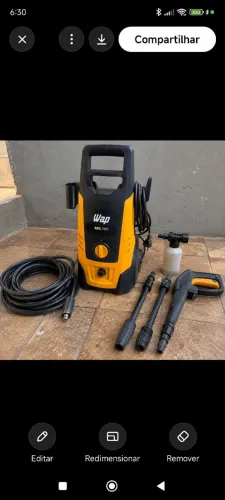 Lavadora de pressão WAP 1800 PSI nova
