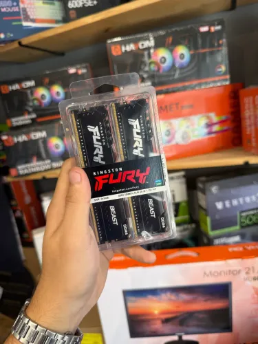 MEMÓRIA RAM 32GB 2X16GB 3200mhz Kingston Fury Beast