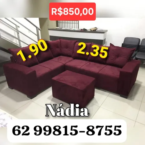 Sofá 6 lugares ^_____ Sofá