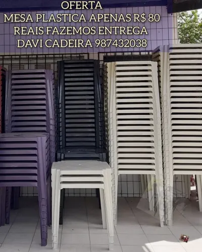 MESA DE PLASTICO ID IDEAL PA PARA XN X COZINHA