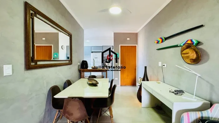 Apartamento com 2 dormitórios sendo 1 suíte no bairro Itaguá em Ubatuba.