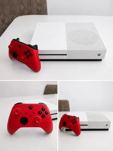 Xbox One S 1TB + Controle Xbox Series Vermelho