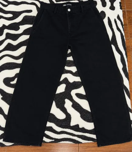 Calça Zara Masculina Preta G